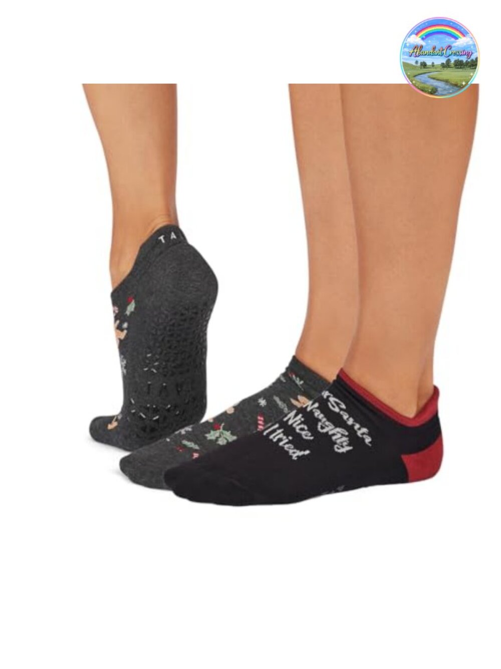 Grip Pilates Socks with Grips for Women Yoga Barre Gym